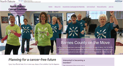 Desktop Screenshot of ndcancercoalition.org